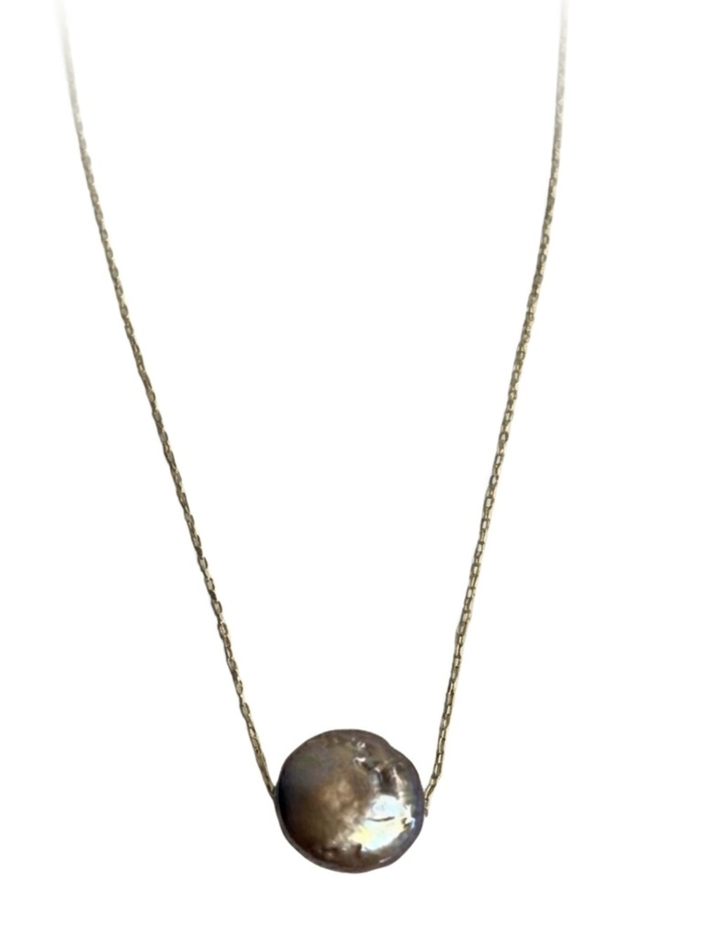 NWOT WA Studios Australian Gold Plated Pearl Necklace